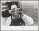 Farmer in town, Frederick, Oklahoma