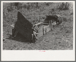 Chicken coop of white tenant farmer, McIntosh County, Oklahoma