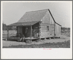 Home of white agricultural day laborers north of Sallisaw, Sequoyah County, Oklahoma