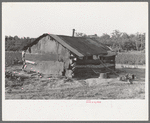 Home of Indian agricultural day laborer, McIntosh County, Oklahoma