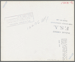 Detail of automobile of white migrant family with sack of salt on running board and leather-laced tire, Fort Gibson, Oklahoma