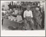 Scene in farmer's market, Weatherford, Texas