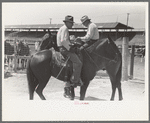 Officials at the polo match, Abilene, Texas