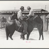 Officials at the polo match, Abilene, Texas