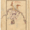 Serpentarius (Hauvâ va Hayyah), as seen on a celestial globe