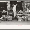 Proprietor of small store in market square, Waco, Texas