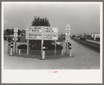 Highway junction, Waco, Texas