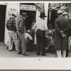 Group of men. Market Square,  Waco, Texas