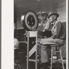 Weigher at poultry cooperative, Brownwood, Texas