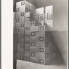 Cases of beans, wholesale grocery, San Angelo, Texas