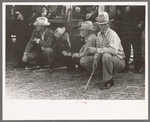 West Texans at horse auction. El Dorado, Texas