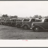 Trucks loaded with mattresses. San Angelo, Texas. These mattress factories use much local cotton