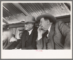 Cattlemen at cattle auction. San Angelo, Texas