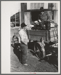 Farmers talking while in town, Eufaula, Oklahoma