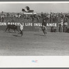 Rodeo scene at the San Angelo Fat Stock Show, San Angelo, Texas