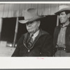 West Texas cattleman at the San Angelo Fat Stock Show, San Angelo, Texas