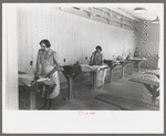 The ironing room at the Agua Fria Migratory Labor Camp, Arizona