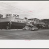 One of the main streets of Phoenix, Arizona. Phoenix is the center of the Sun Valley, an intensely irrigated and cultivated district