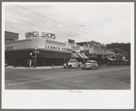 One of the main streets of Phoenix, Arizona. Phoenix is the center of the Sun Valley, an intensely irrigated and cultivated district