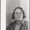 Wife of migratory laborer living at the Agua Fria Migratory Labor Camp, Arizona