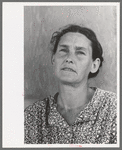 Wife of migratory laborer living at the Agua Fria Migratory Labor Camp, Arizona