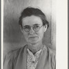 Wife of migratory laborer living at the Agua Fria Migratory Labor Camp, Arizona