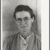 Wife of migratory laborer living at the Agua Fria Migratory Labor Camp, Arizona