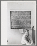 Sign in the Rural Rehabilitation Office of the FSA (Farm Security Administration) of Phoenix, Arizona