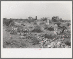 Boothill Cemetery, Tombstone, Arizona. It was called Boothill because with one or two exceptions all buried here died unnatural deaths with their boots on