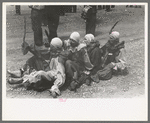 Band and clowns at Labor Day celebration, Silverton, Colorado