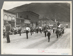 Miners' contest at Labor Day Celebration, Silverton, Colorado