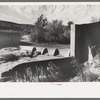 Main dam for irrigation water, Santa Clara, Utah