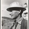 Construction worker at Shasta Dam, Shasta County, California