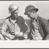 Construction workers, Shasta Dam, Shasta County, California