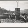 Construction at Shasta Dam, Shasta County, California
