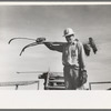 Construction worker, Shasta Dam, Shasta County, California