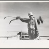 Construction worker, Shasta Dam, Shasta County, California