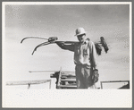 Construction worker, Shasta Dam, Shasta County, California