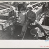 Construction workers eating lunch, Shasta Dam, Shasta County, California