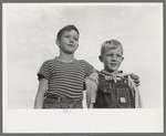 Children at Mineral King Cooperative Farm, Visalia, California