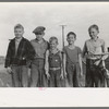 Children at Mineral King Cooperative Farm, Visalia, California
