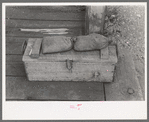 Samples of ore and box containing samples of milled tailing solutions which are sent to Silver City, Mogollon, New Mexico