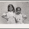 Spanish-American girls, Chamisal, New Mexico