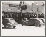 Parade on fiesta day, Taos, New Mexico