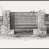 Roadside sign erected by the State Road Commission, Corinne, Utah