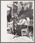 Spanish-American native dance. Fiesta at Taos, New Mexico