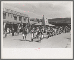 Parade at fiesta, Taos, New Mexico