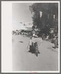 Parade at fiesta, Taos, New Mexico