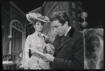 Inga Swenson and Fritz Weaver in the stage production Baker Street