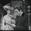 Inga Swenson and Fritz Weaver in the stage production Baker Street